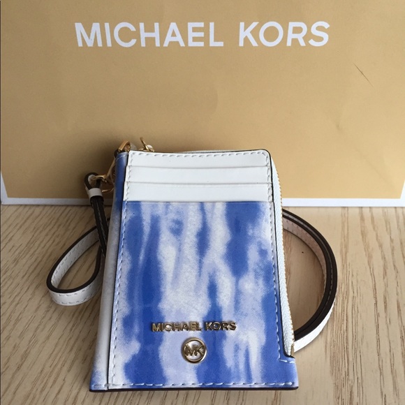 michael kors lanyard wallet